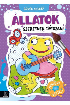 Bűvös Kifestő. Állatok szeretnek játszani