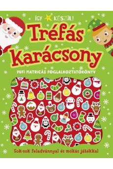 Így készül! - Tréfás karácsony - Pufi matrciás foglalkoztatókönyv §K