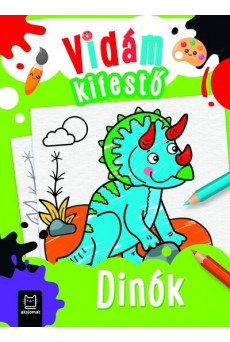 Vidám kifestő - Dínók