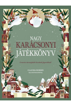Nagy karácsonyi játékkönyv - 8 mesés társasjáték kivehető figurákkal §K