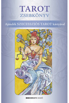 Tarot zsebkönyv - Ajándék szecessziós tarot kártyával