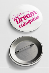 Dream válogatás kitűző (fehér)