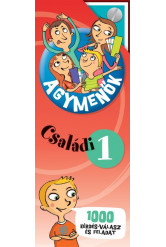 Agymenők: Családi kártyacsomag 1 - 1000 érdekes kérdés, válasz és szórakoztató feladat az egész családnak