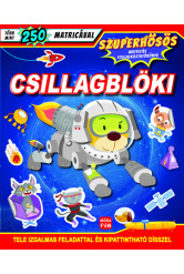 Csillagblöki - Szuperhősös matricás foglalkoztatókönyv