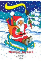 Mikulás kifestő gyermekeknek §k