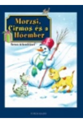Morzsi, Cirmos és a hóember /Verses kifestőfüzet §K