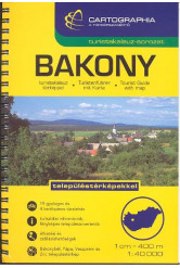 Bakony turistakalauz (1:40 000) /Turistakalauz-sorozat