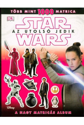 Star Wars: Az utolsó jedik - A nagy matricás album /Több mint 1000 matrica