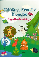 Játékos, kreatív kivágós foglalkoztatókönyv