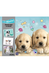 Kis művész: Kiskutyás képek és matricák! - Matricás színezőkönyv