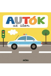 Autók az úton - Képeskönyv kicsiknek - Összekapcsolható puzzle darabokkal