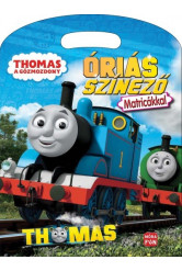 Thomas, a gőzmozdony - Óriás színező matricákkal