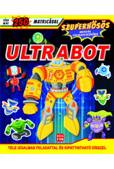 Ultrabot - Szuperhősös matricás foglalkoztatókönyv