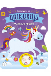 Kedvencem, az unikornis - Matricás kifestő