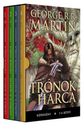 Trónok harca képregény 1-4. kötet díszdobozban