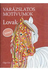 Varázslatos motívumok /lovak (szinező)