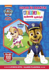 Mancs Őrjárat: Chase és barátai - Matricázz számok szerint foglalkoztatókönyv