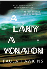 A lány a vonaton - Paula Hawkins - keménytáblás, zöld borítós