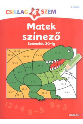 Matek színező: Számolás 20-ig /Csillagszem 1. osztály