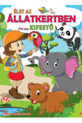 Élet az állatkertben - Verses kifestő