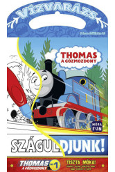 Thomas, a gőzmozdony - Száguldjunk! - Vízvarázs - Színezz vízzel, szárítsd meg, majd színezd ki újra!