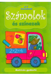 Számolok és színezek: 6-7 éveseknek /Matricás gyakorló