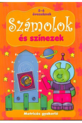 Számolok és színezek: 5-6 éveseknek /Matricás gyakorló