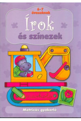 Írok és színezek: 6-7 éveseknek /Matricás gyakorló