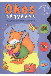 Okos négyéves 1. /Érdekes feladatok matricákkal gyerekeknek
