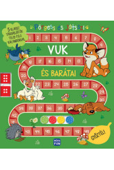 Pörgess és játssz! - Vuk és barátai - 5 klassz társasjáték telis-tele kalandokkal