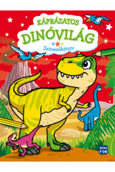 Káprázatos dínóvilág - Színezőkönyv