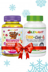 LenaVit Mesemaci gumivitamin + Lenavit C1000 + szerves cink + D3-vitamin /2000 NE/ + csipkebogyó csomag