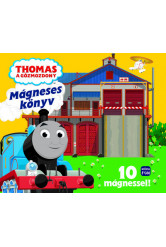 Thomas a gőzmozdony: Mágneses könyv - 10 mágnesfigurával