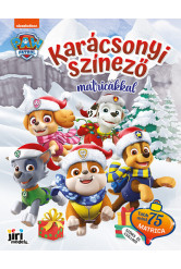 Mancs őrjárat - Karácsonyi színező matricákkal §K