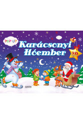 Karácsonyi hóember - 3D könyv §K
