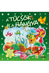 A tücsök és a hangya - Ezópus meséi puzzlekönyv